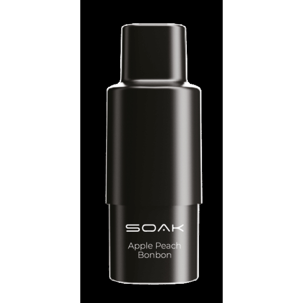 Картридж SOAK Q Яблоко-персик (1500 затяжек) в Хабаровске