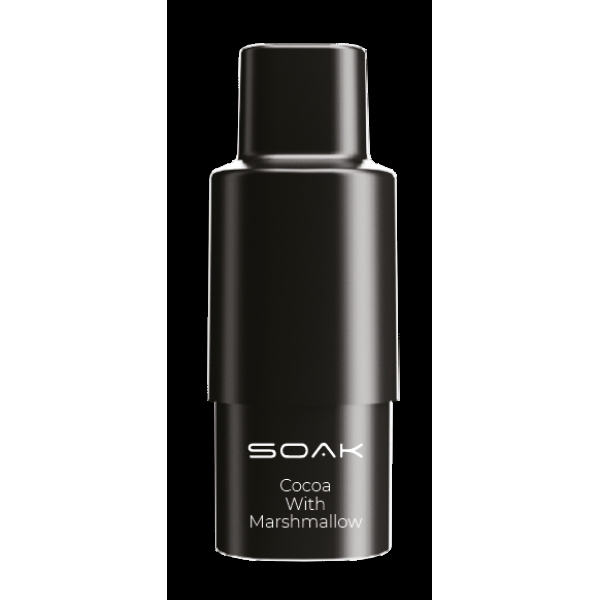 Картридж SOAK Q Какао с маршмеллоу (1500 затяжек) в Хабаровске