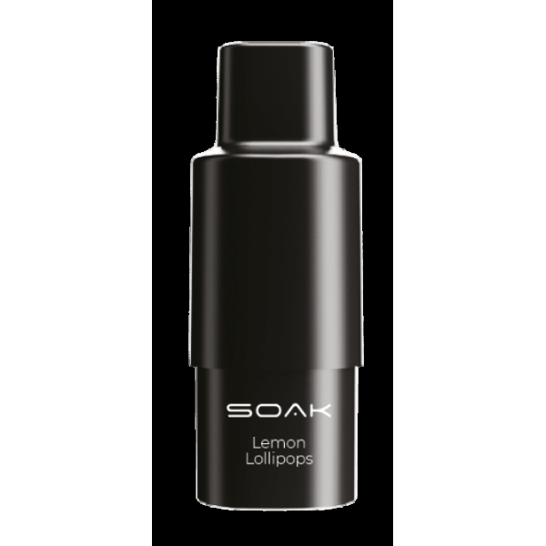 Картридж SOAK Q Лимонные леденцы (1500 затяжек) в Хабаровске