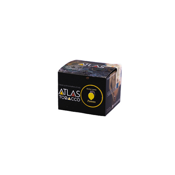 Табак ATLAS SICILIAN LEMON (ЛИМОН)  100 грамм в Хабаровске