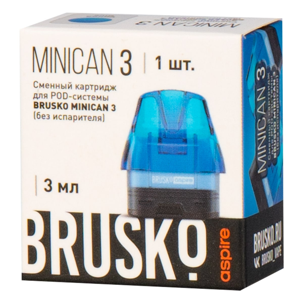 Картридж Brusko Minican 3 синий в Хабаровске