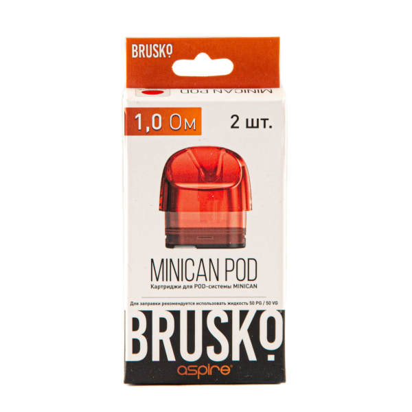 Картридж Brusko Minican красный (2шт.) 1,0 в Хабаровске