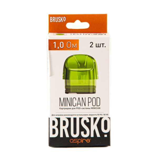 Картридж Brusko Minican зелёный (2шт.) 1,0 в Хабаровске