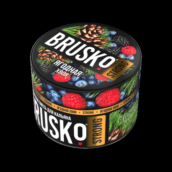 Смесь Brusko Strong ягодная хвоя  50 гр в Хабаровске