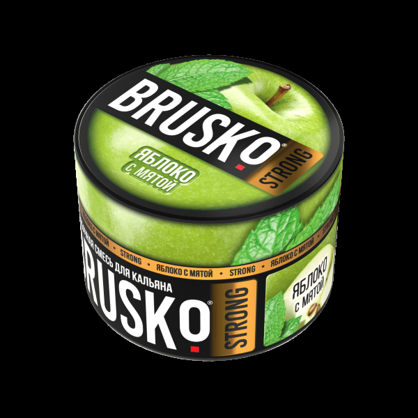 Смесь Brusko Strong яблоко с мятой  50 гр в Хабаровске