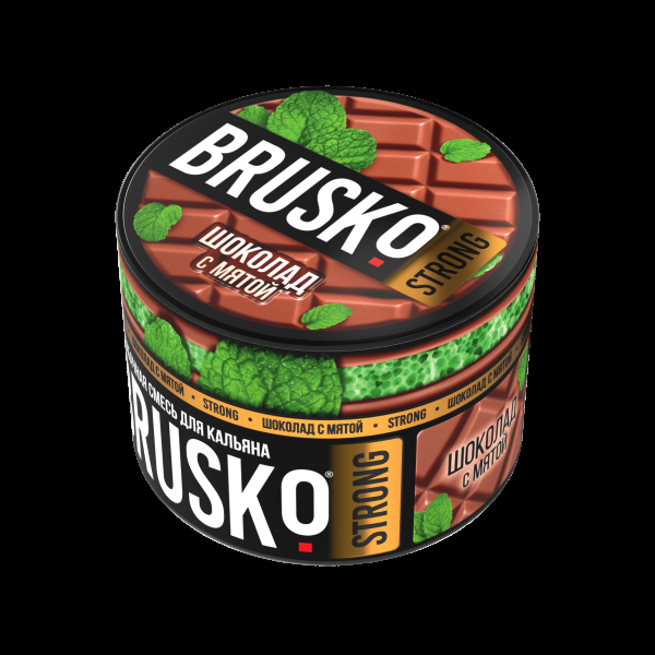 Смесь Brusko Strong шоколад с мятой  50 гр в Хабаровске