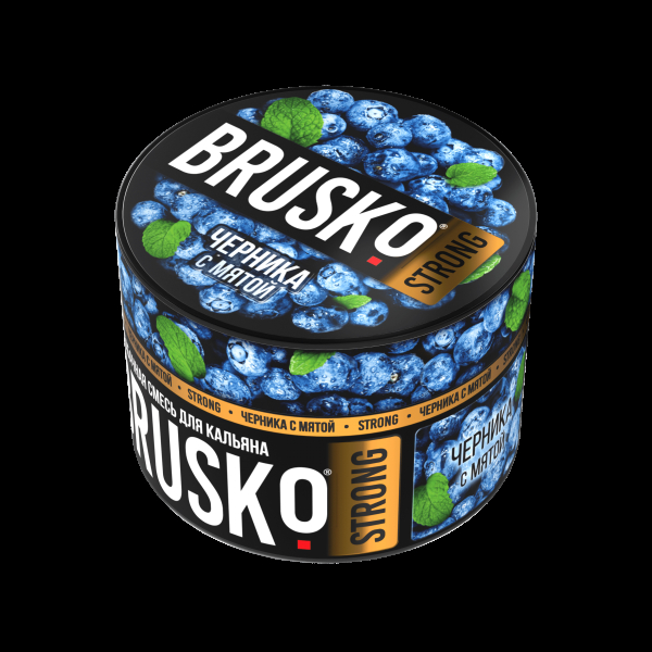 Смесь Brusko Strong черника с мятой  50 гр в Хабаровске