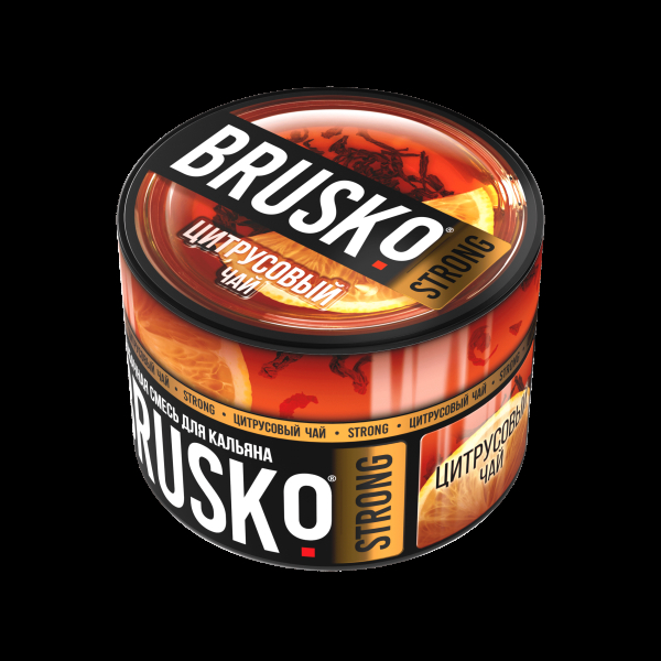Смесь Brusko Strong цитрусовый чай  50 гр в Хабаровске