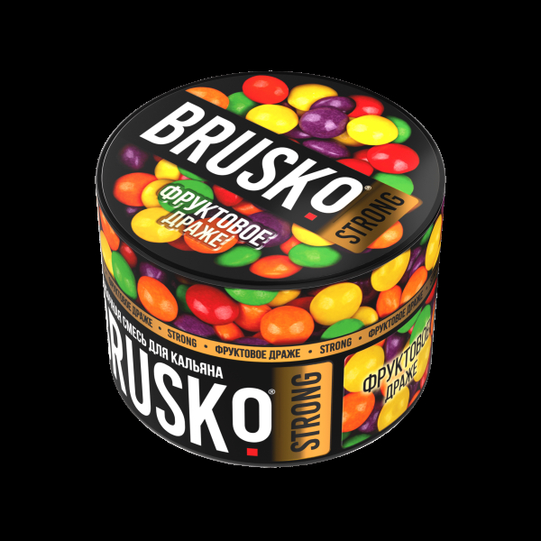 Смесь Brusko Strong фруктовое драже  50 гр в Хабаровске