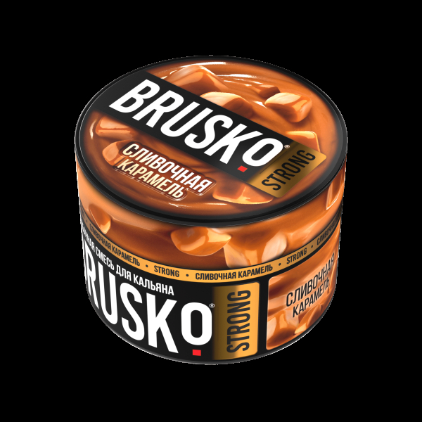 Смесь Brusko Strong сливочная карамель  50 гр в Хабаровске