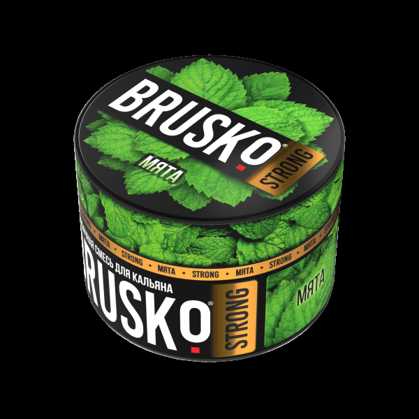Смесь Brusko Strong мята  50 гр в Хабаровске
