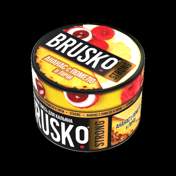 Смесь Brusko Strong ананас с помело и личи  50 гр в Хабаровске