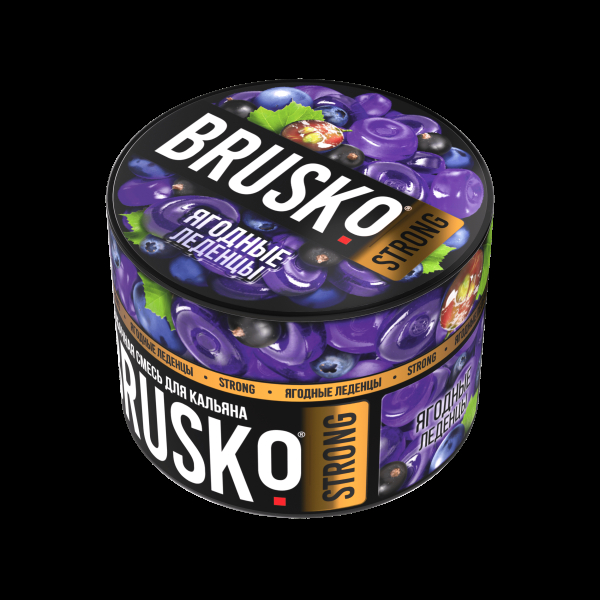 Смесь Brusko Strong ягодные леденцы  50 гр в Хабаровске