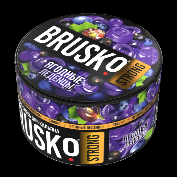 Смесь Brusko Strong ягодные леденцы  250 гр в Хабаровске
