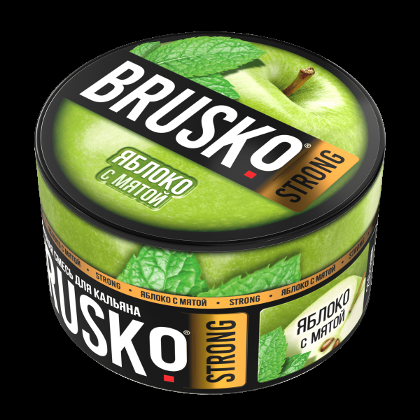 Смесь Brusko Strong яблоко с мятой  250 гр в Хабаровске