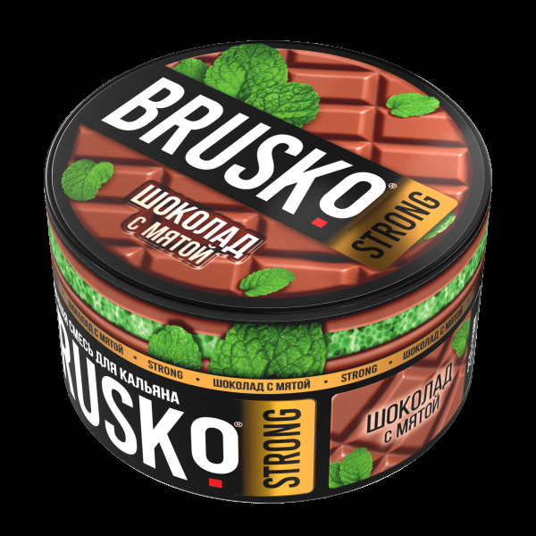 Смесь Brusko Strong шоколад с мятой  250 гр в Хабаровске