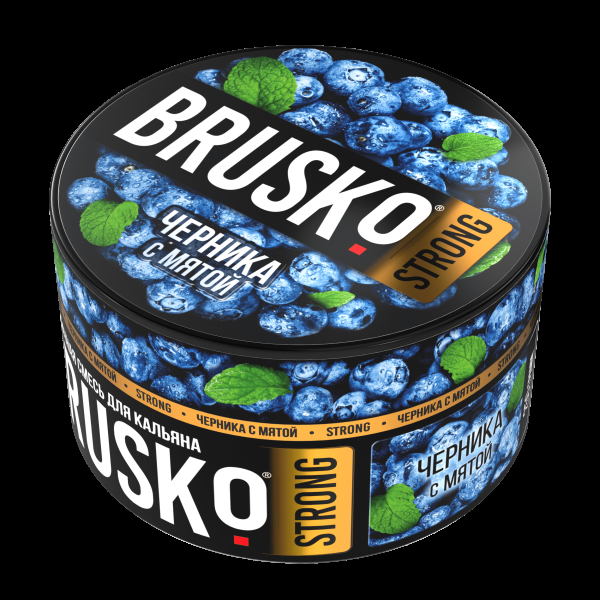 Смесь Brusko Strong черника с мятой  250 гр в Хабаровске