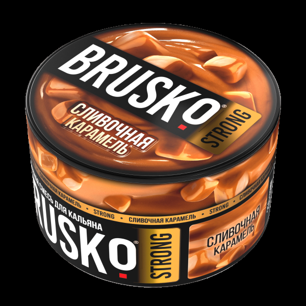 Смесь Brusko Strong сливочная карамель  250 гр в Хабаровске