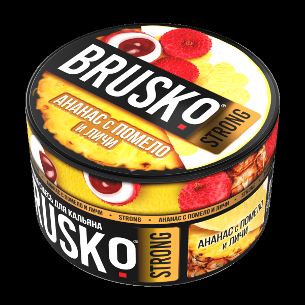 Смесь Brusko Strong ананас с помело и личи  250 гр в Хабаровске