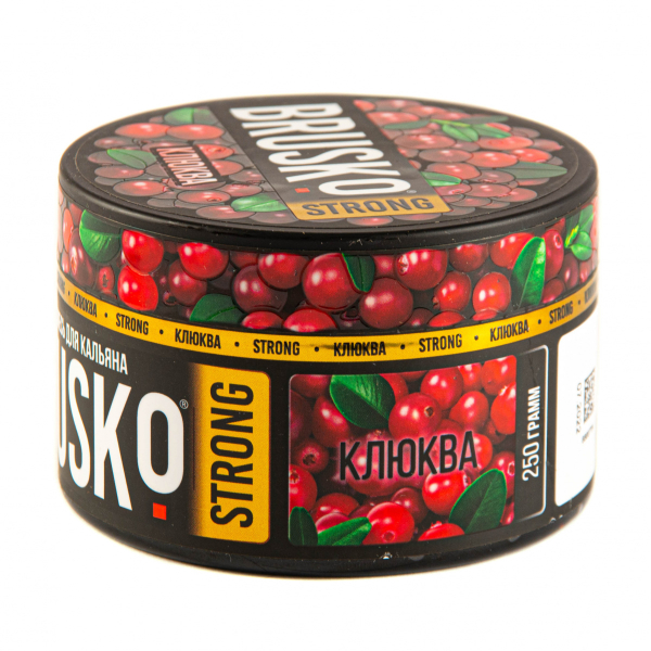 Смесь Brusko Strong клюква  250 гр в Хабаровске