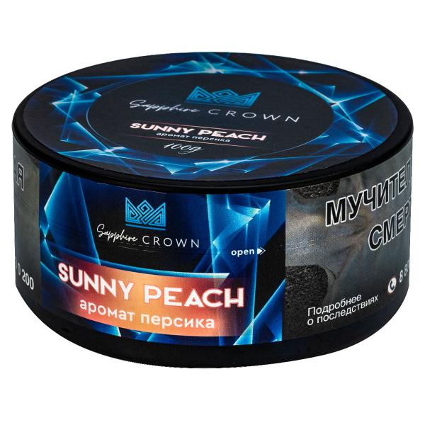 Табак Sapphire Crown Sunny Peach  100 грамм в Хабаровске