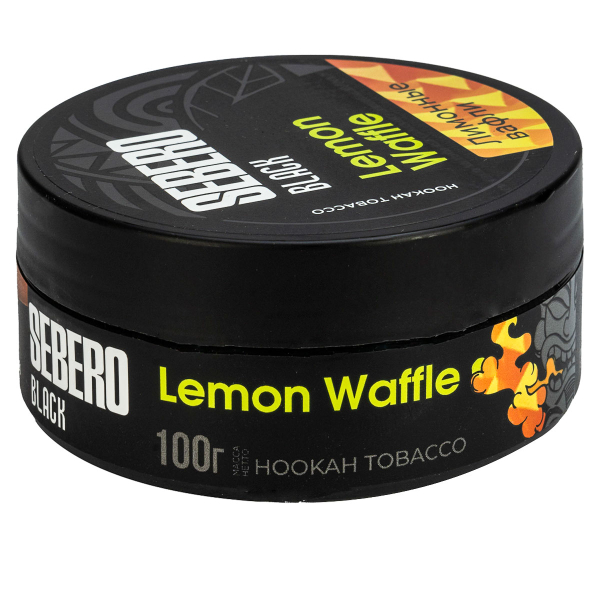 Табак Sebero Black Lemon Waffle  100 грамм в Хабаровске