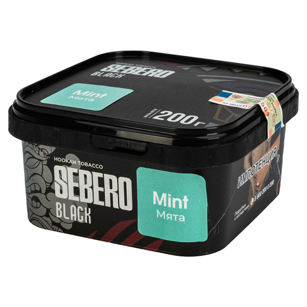 Табак Sebero Black Mint  200 грамм в Хабаровске