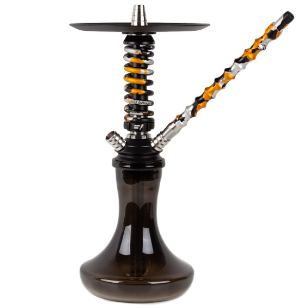 Кальян Mamay Custom Coilovers Micro Черный-Золотой Камуфляж  в Хабаровске