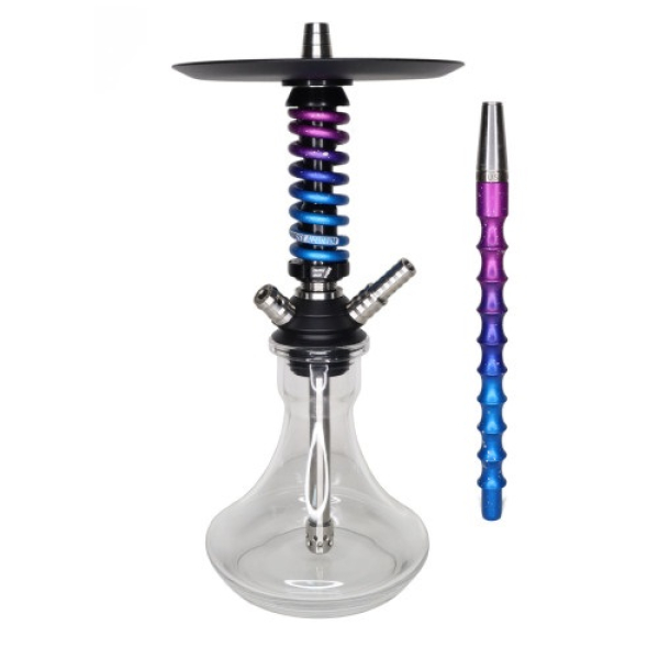 Кальян Mamay Custom Coilovers Micro Черный-Космос  в Хабаровске