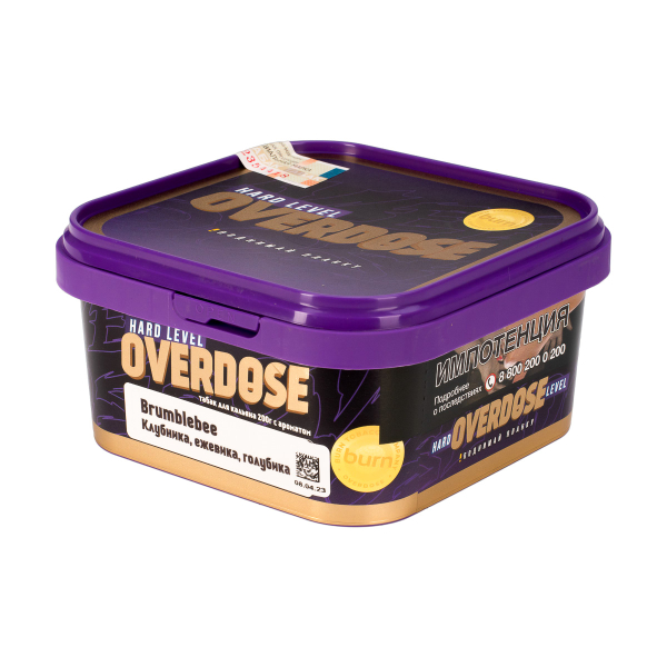 Табак Overdose Brumblebee  200 грамм в Хабаровске
