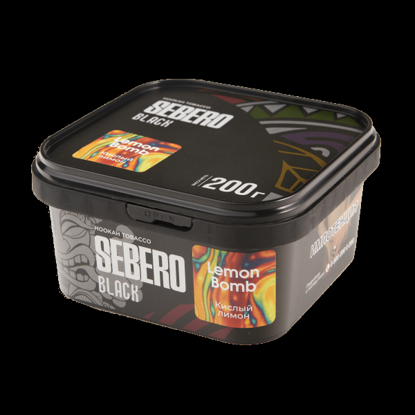 Табак Sebero Black Lemon Bomb  200 грамм в Хабаровске
