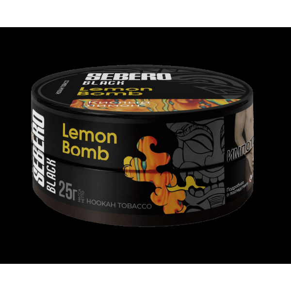 Табак Sebero Black Lemon Bomb  25 грамм в Хабаровске