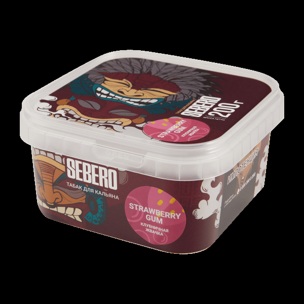 Табак Sebero Strawberry gum  200 грамм в Хабаровске