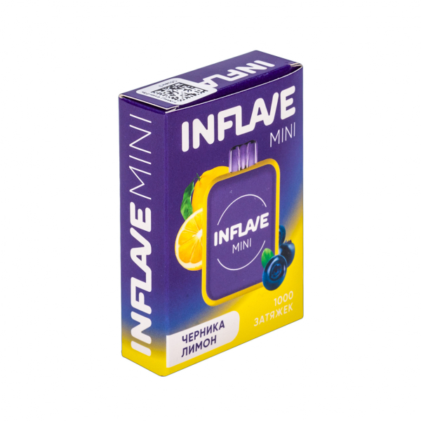Inflave Mini Черника Лимон (1000 Затяжек) в Хабаровске