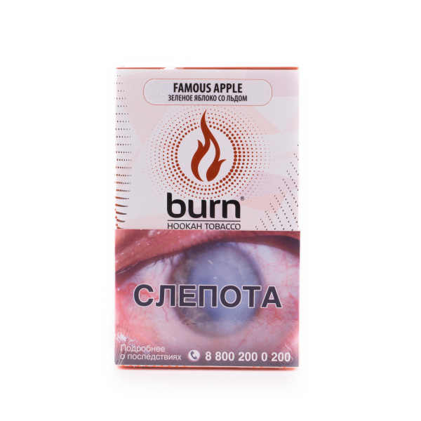 Табак Burn Famous Apple  100 грамм в Хабаровске