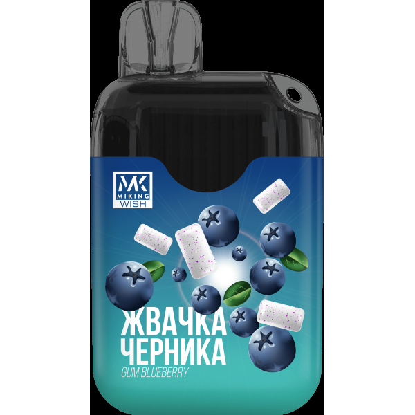 Miking Жвачка Черника (6000 Затяжек) в Хабаровске
