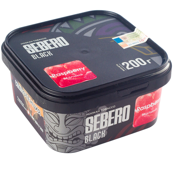 Табак Sebero Black Raspberry  200 грамм в Хабаровске