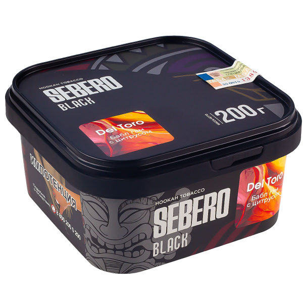 Табак Sebero Black Del Toro  200 грамм в Хабаровске