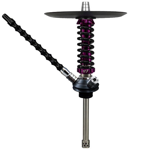 Кальян Mamay Custom Coilovers Micro Пурпурный Сплеш Черный  в Хабаровске