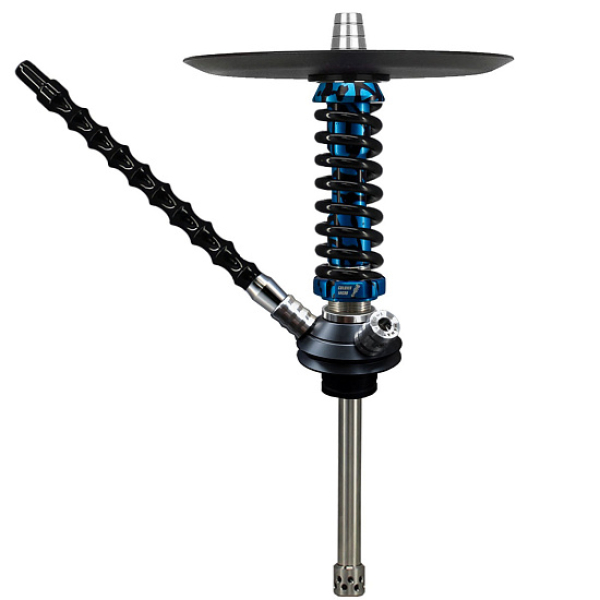Кальян Mamay Custom Coilovers Micro Синий Сплеш Черный  в Хабаровске