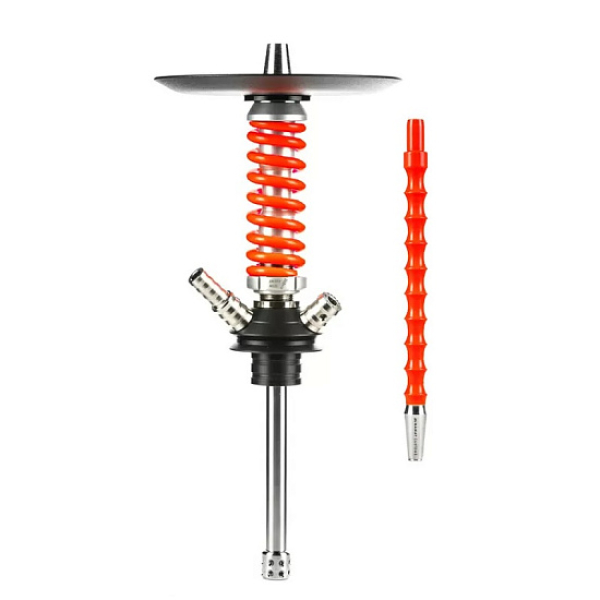 Кальян Mamay Custom Coilovers Micro Хром-Оранжевый  в Хабаровске