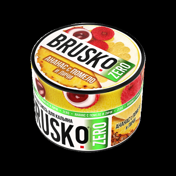 Смесь Brusko Ананас С Помело И Личи (Zero)  50 гр в Хабаровске