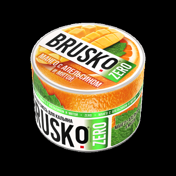 Смесь Brusko Манго С Апельсином И Мятой (Zero)  50 гр в Хабаровске
