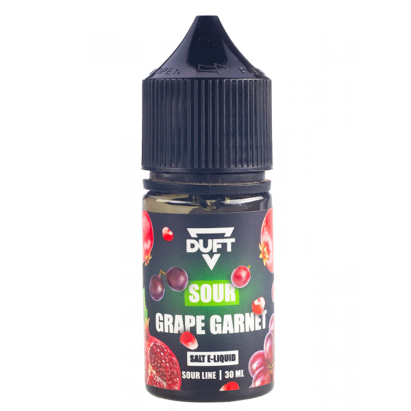 Жидкость Duft Sour Line Salt 20 Grape Garnet 30 Мл в Хабаровске