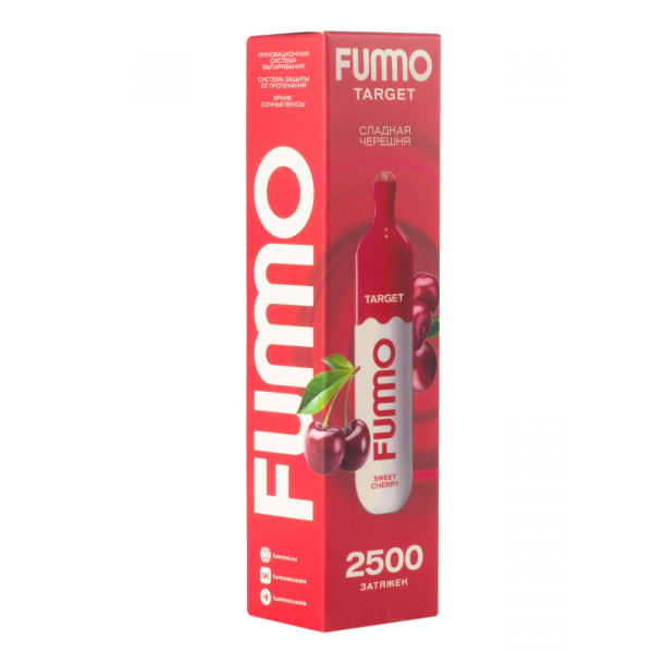 Fummo Target Сладкая Черешня (2500 Затяжек) в Хабаровске