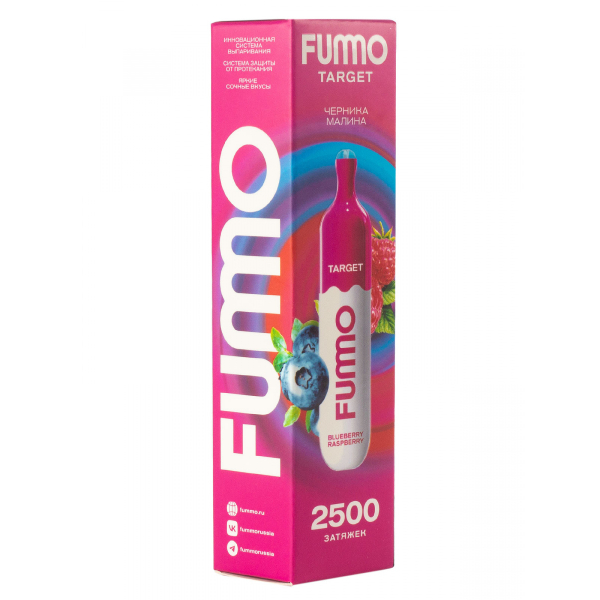 Fummo Target Черника Малина (2500 Затяжек) в Хабаровске
