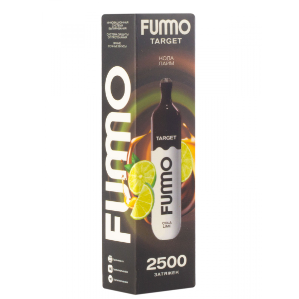 Fummo Target Кола Лайм (2500 Затяжек) в Хабаровске