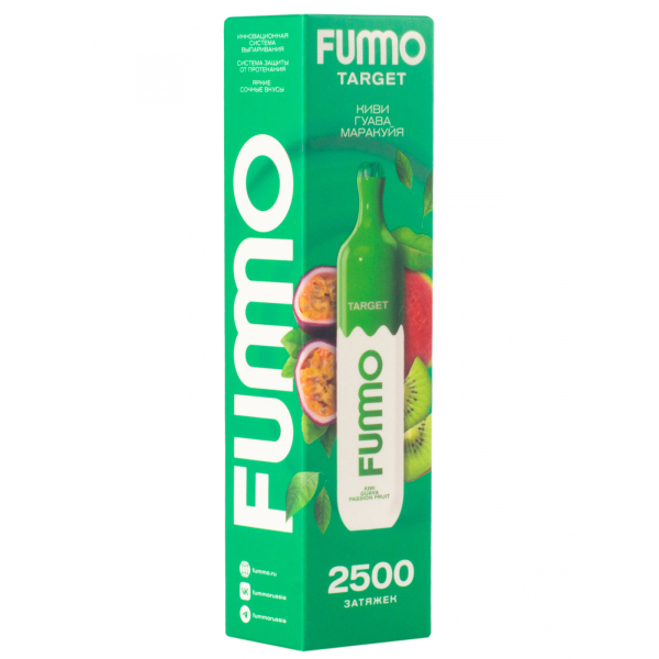 Fummo Target Киви Гуава Маракуйя (2500 Затяжек) в Хабаровске
