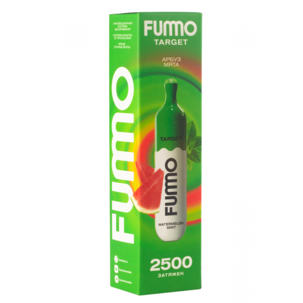 Fummo Target Арбуз Мята (2500 Затяжек) в Хабаровске