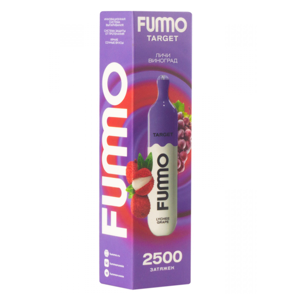 Fummo Target Личи Виноград (2500 Затяжек) в Хабаровске